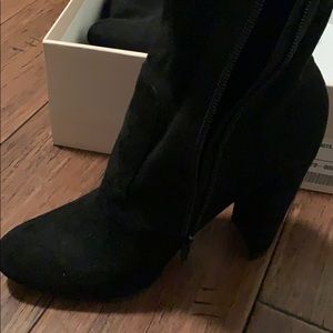 Thigh High Black Boots